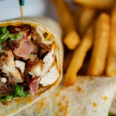 Chicken Bacon Wrap.