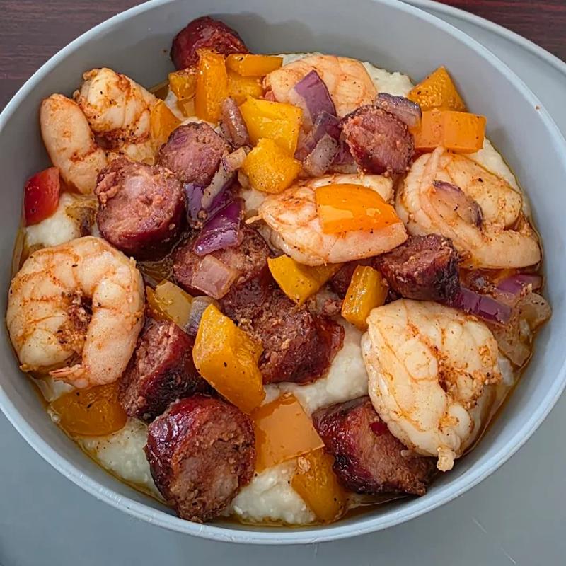 Cajun Shrimp & Grits photo