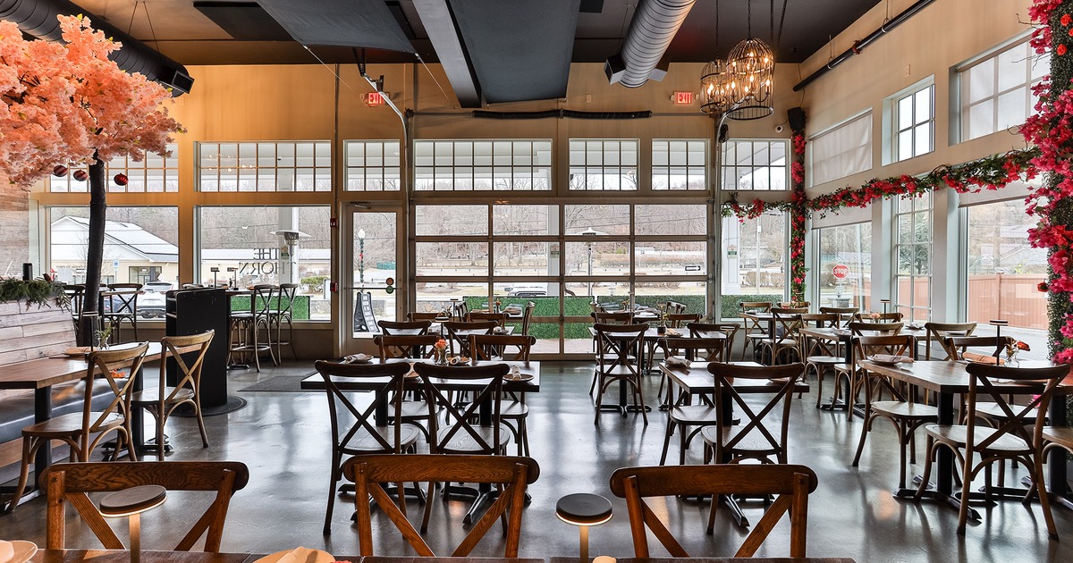 Interior, dining area