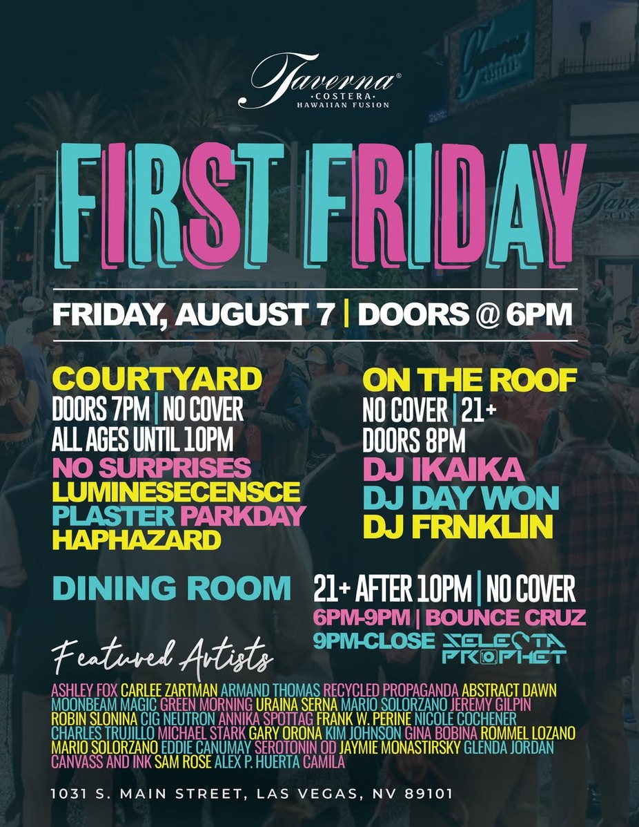 First Friday event photo