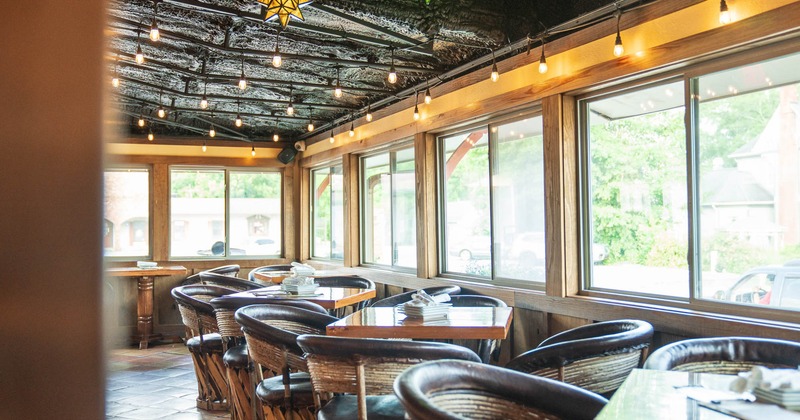 Interior, dining area