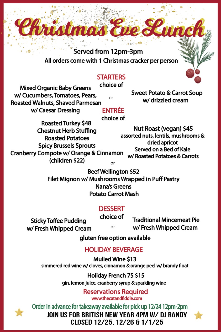 Christmas Eve Lunch event photo