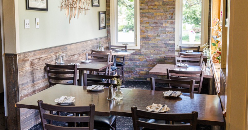 Interior seating area