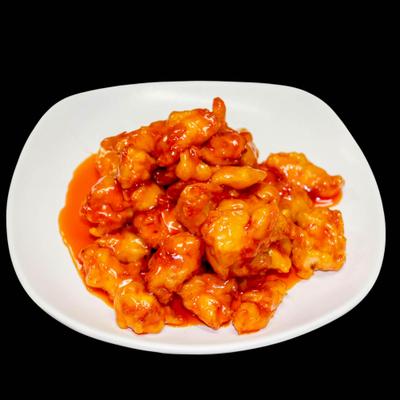 Orange chicken.