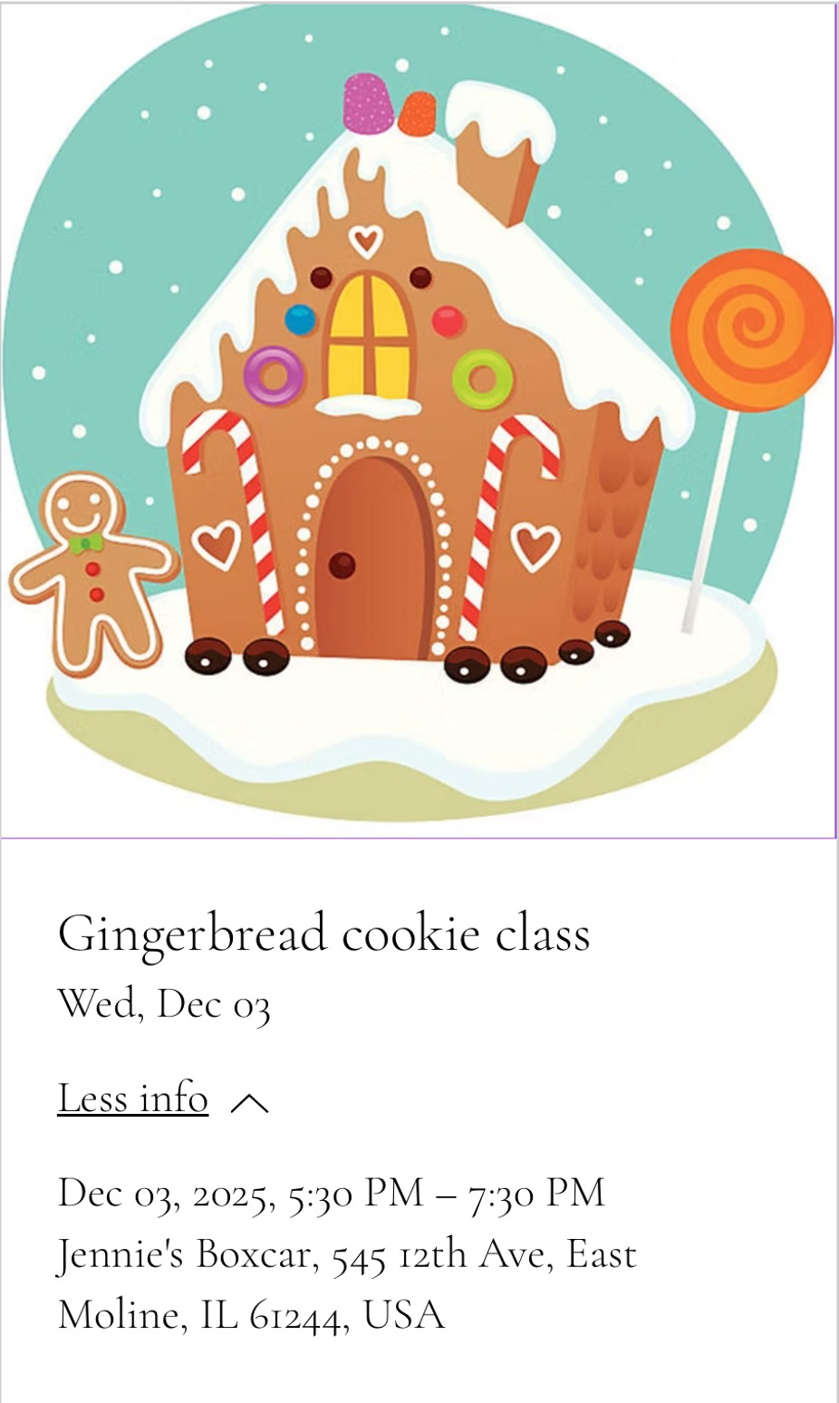 I bake It That Way event photo