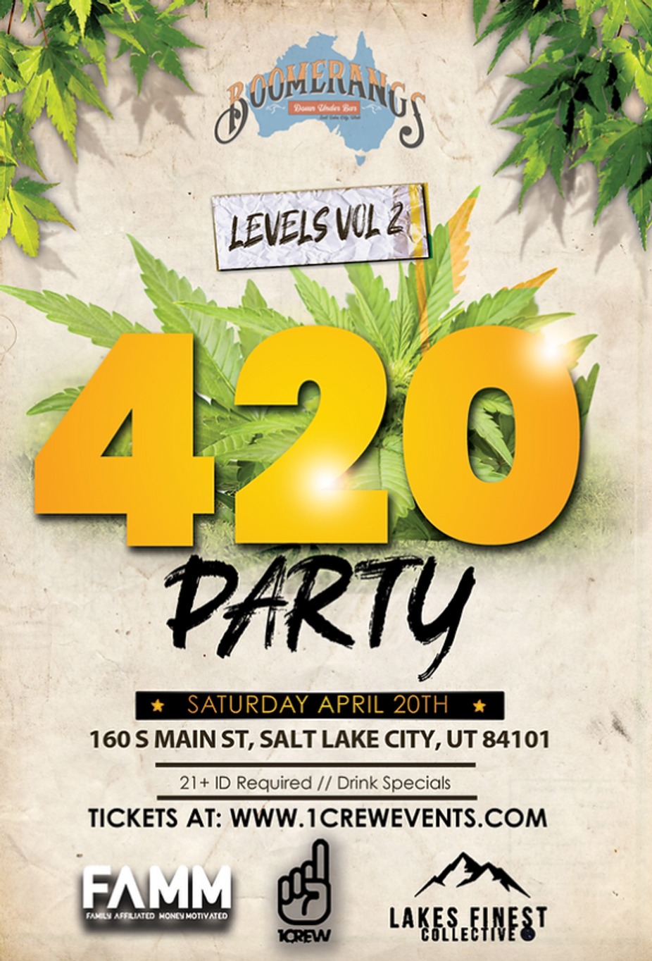 420 PARTY (Levels vol.2) event photo