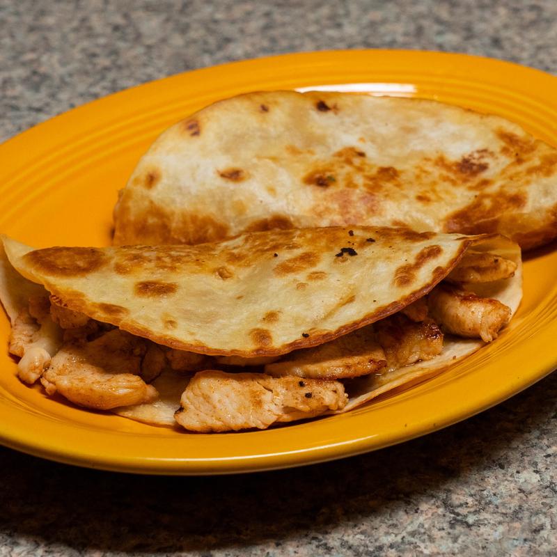menu item 8 of 8, Grilled Chicken Quesadilla