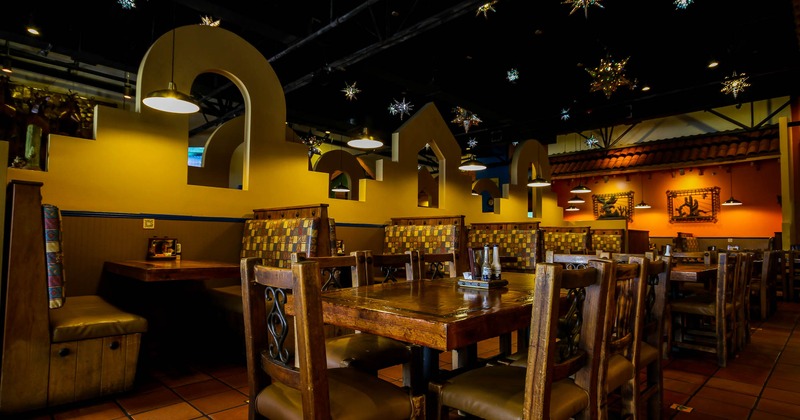 Interior, dining area