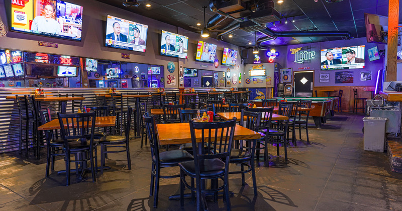 Interior, seating area