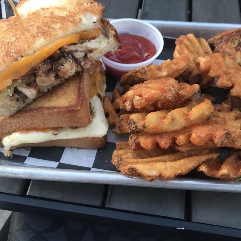 Pulled Pork Grilled Cheese photo