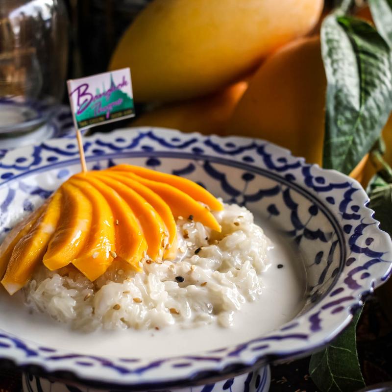 Sweet Sticky Rice w/Fresh Mango photo