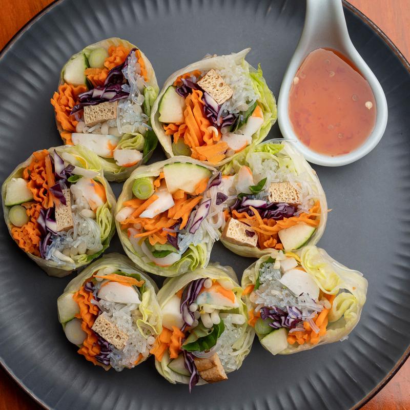 Vegan Shrimp Summer Roll photo