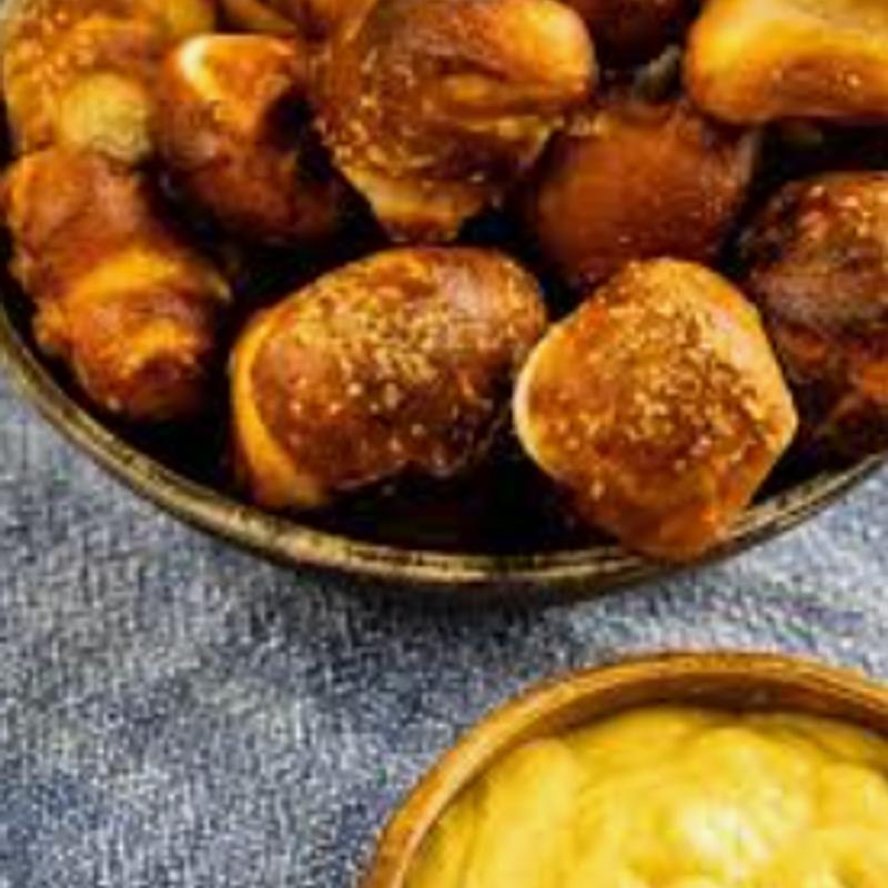 Bavarian Pretzel Balls photo