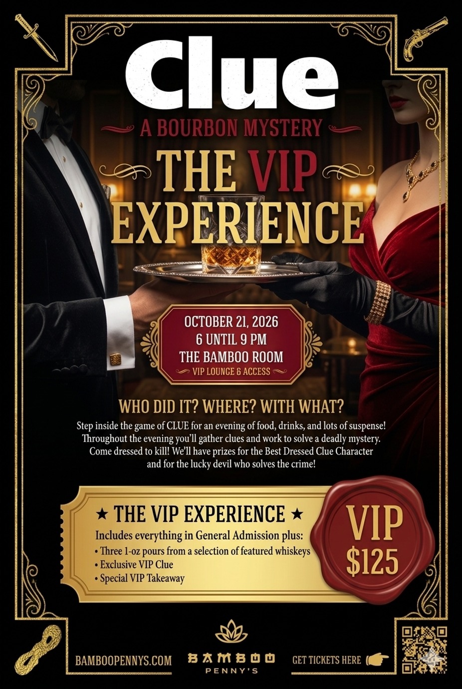 Clue A Bourbon Mystery - VIP event photo