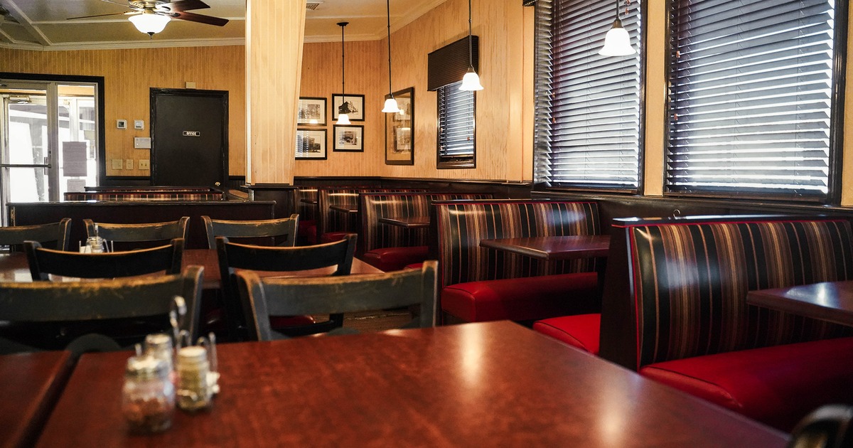 Interior, cozy dining area