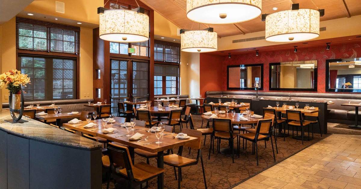 Interior, dining area