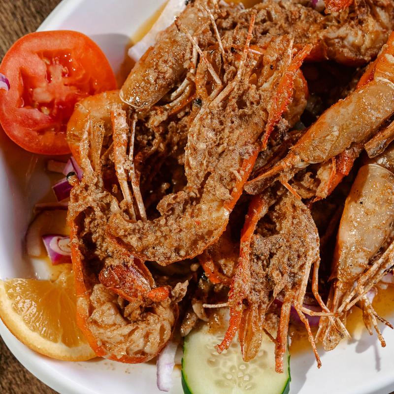 menu item 4 of 6, Platillo de Langostinos Estilo Nayarit