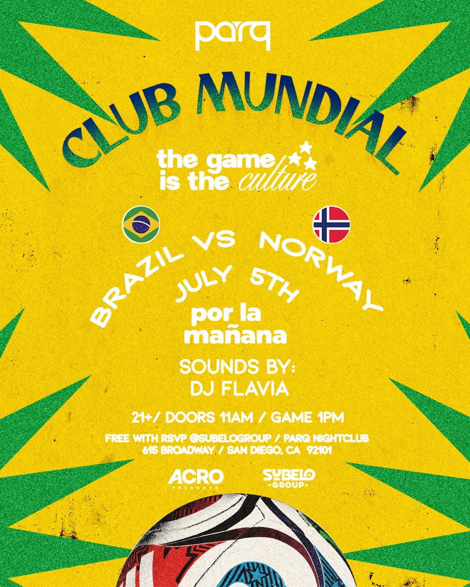 Brazil vs. Norway Watch Party - Club Mundial event photo