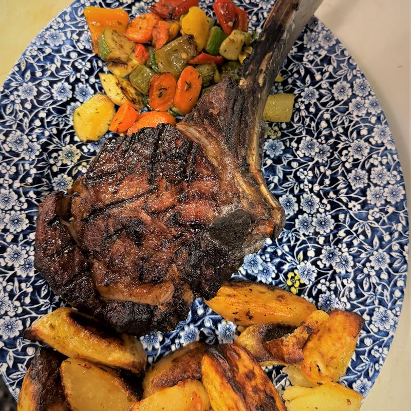 Frenched Rib eye Tomahawk photo