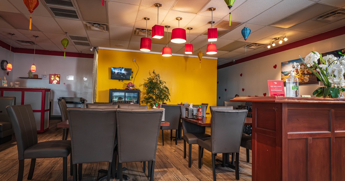 Interior, dining area