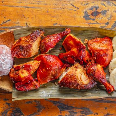 The whole chicken platter.