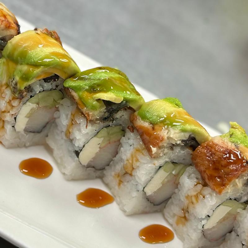 menu item 72 of 106, Dragon Roll