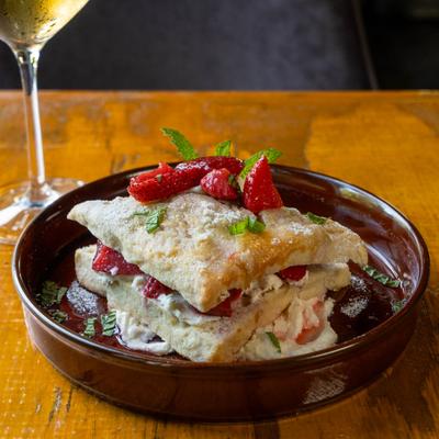 Strawberry shortcake.