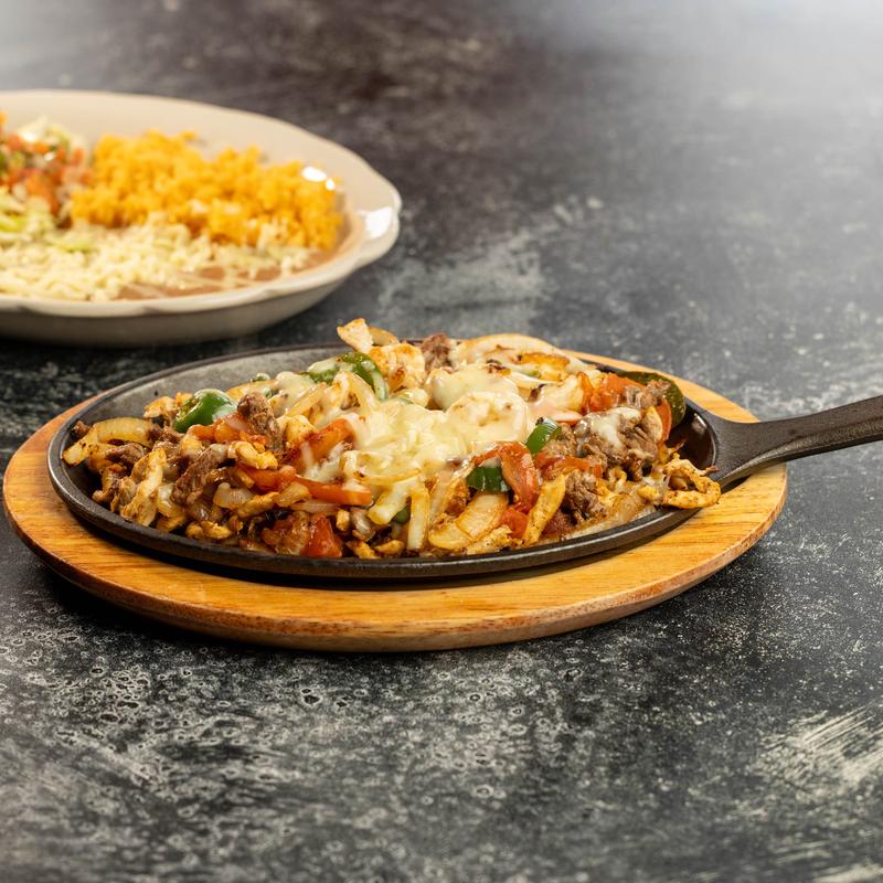 menu item 5 of 13, Fajitas Volcan