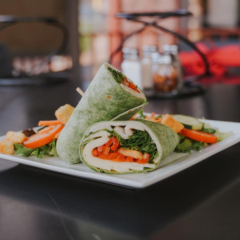 Turkey & Provolone Wrap photo