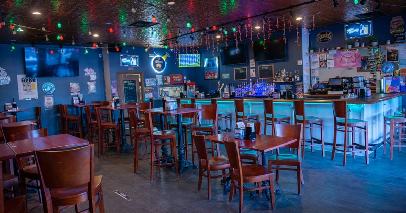 Interior, main dining area