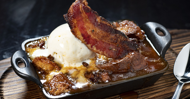 Bacon French Toast Bread Pudding
