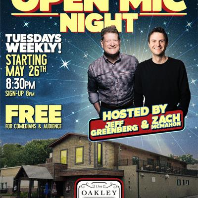 Open Mic Comedy Tuesday June 16th  Every Tuesday Test your comedy chops at our open microphone comedy night..