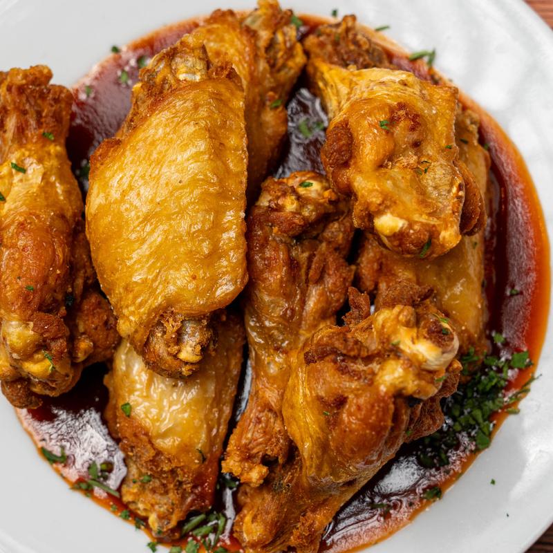 Sea Salt Brined Fresh Chicken Wings (1 Lb) photo