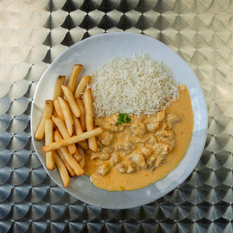 menu item 12 of 38, Chicken Stroganoff