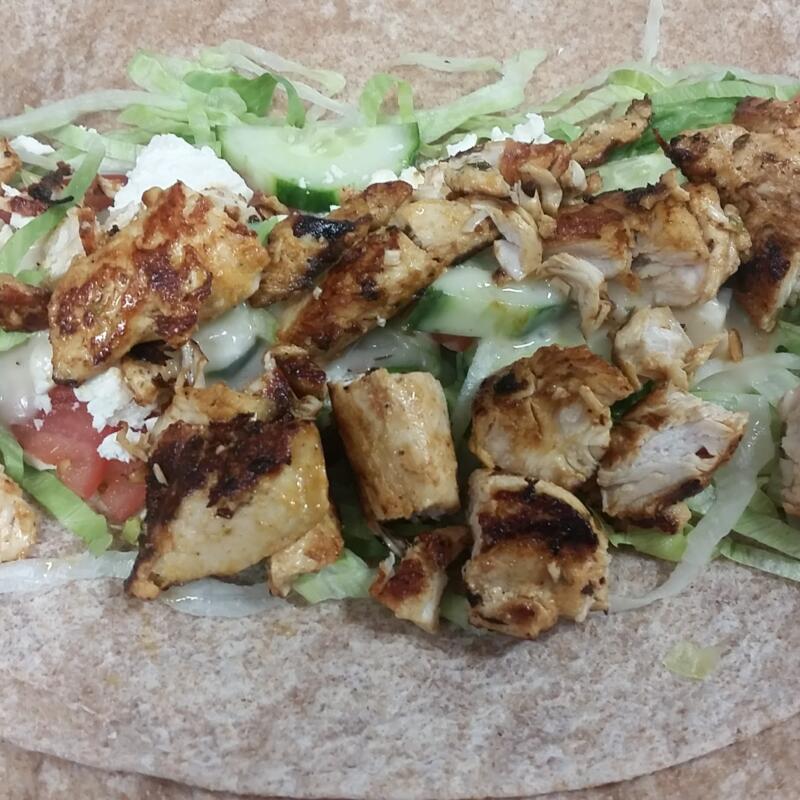 Chicken Greek Wrap photo