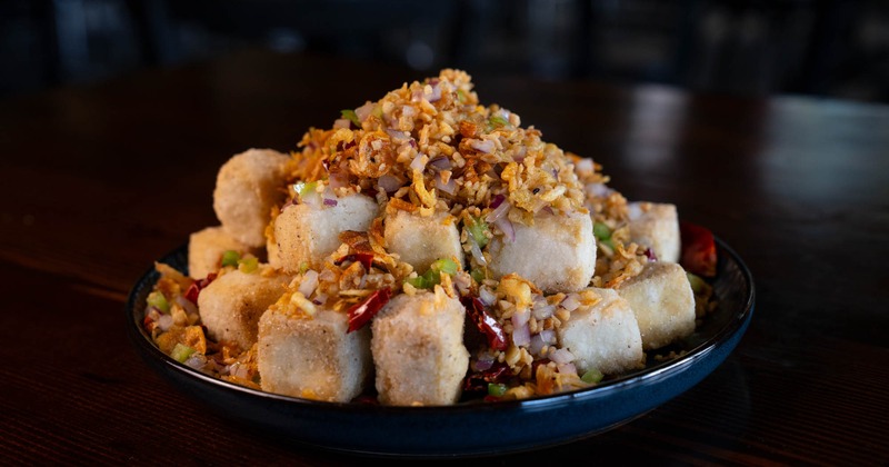 Salt and Sichuan Pepper Tofu