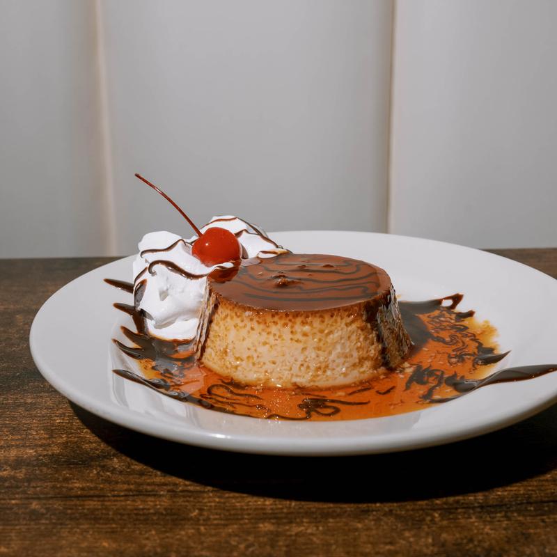 menu item 6 of 11, Flan