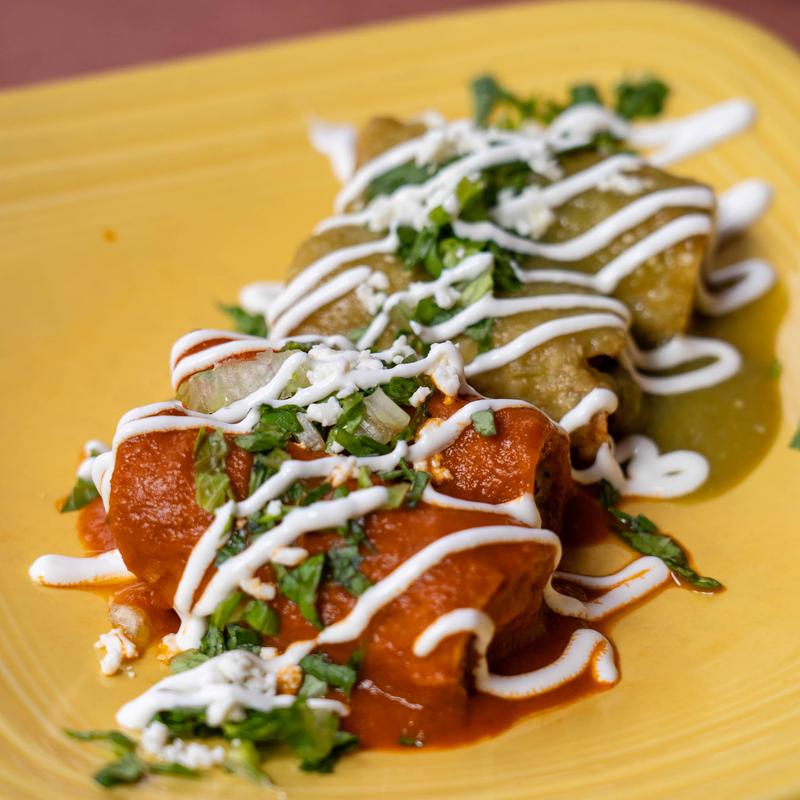 menu item 4 of 33, Taquitos (V)