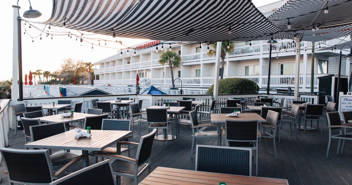 Exterior, patio, seating area