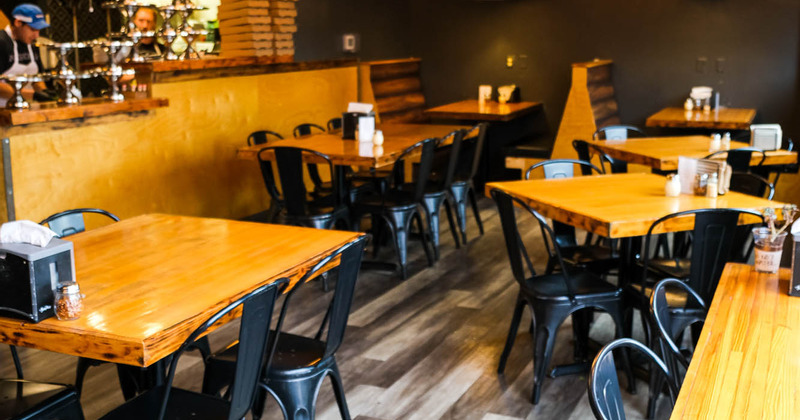 Interior, dining area