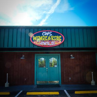 Exterior, restaurant front entrance.