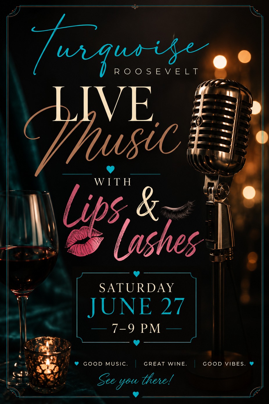 Live Music with Lips & Lashes event photo