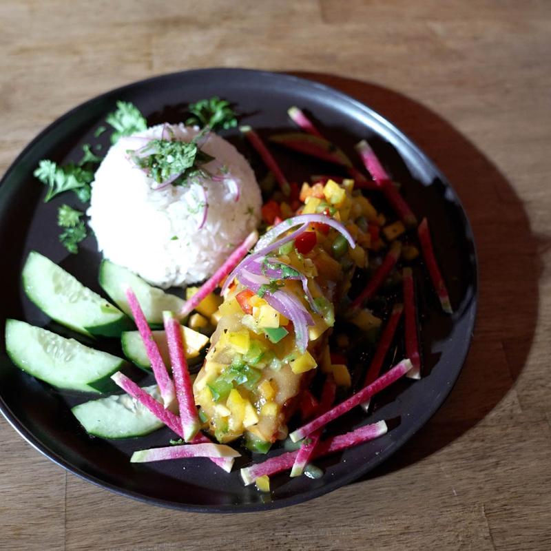 Mango Salmon - (GF) refreshing photo