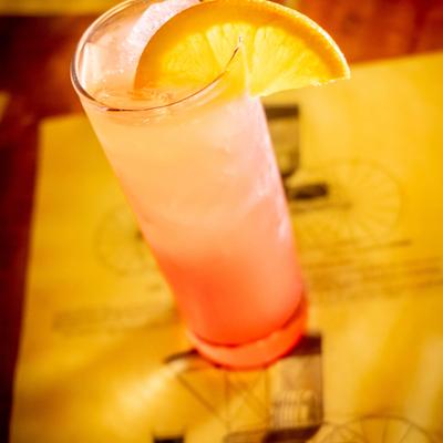 Beer-house Sunrise cocktail.