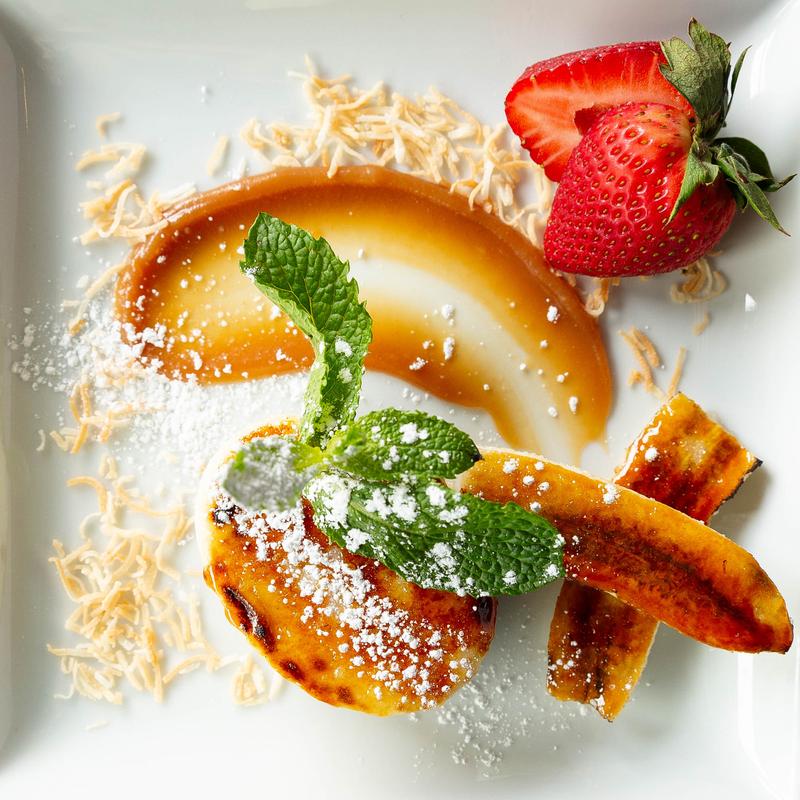 Creme Fraiche Brulee Cheesecake photo