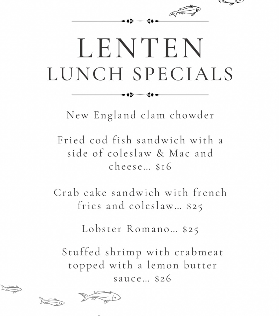 Lenten Lunch Specials event photo