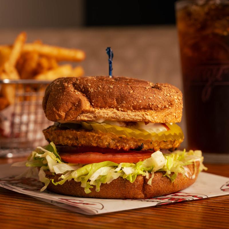 menu item 9 of 24, Veggie Burger Meal