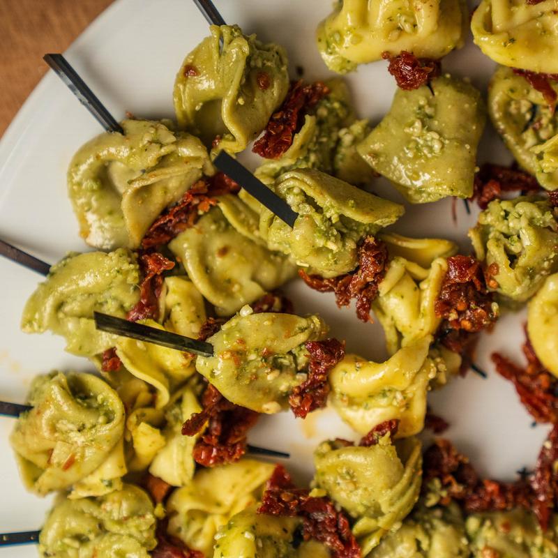 Pesto Tortellini Skewers photo