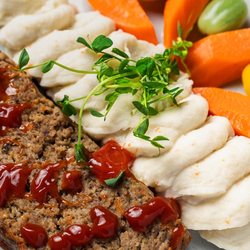 menu item 2 of 2, Not Your Mom’s Meatloaf