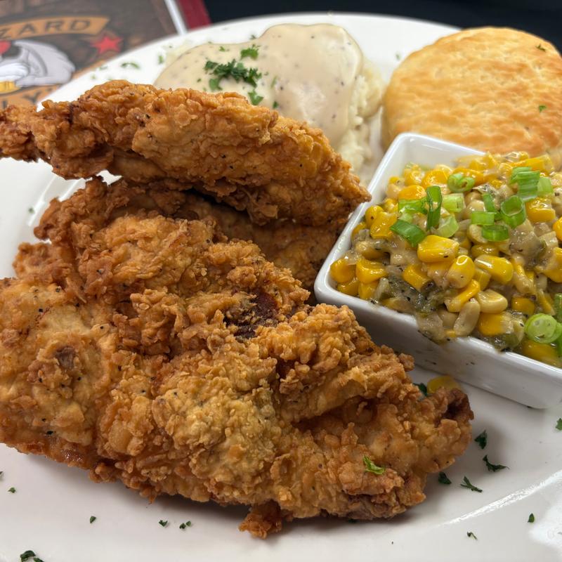 Sourthern fried chicken dippers photo